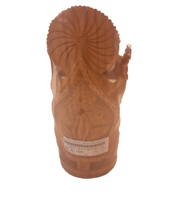 GANESH CHATTER CARVED KADAM WOOD