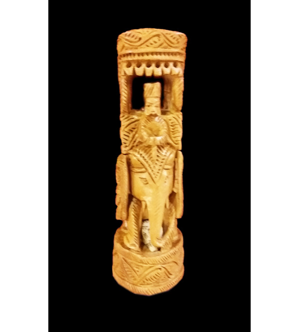Wooden Handcrafted Carved Ambari