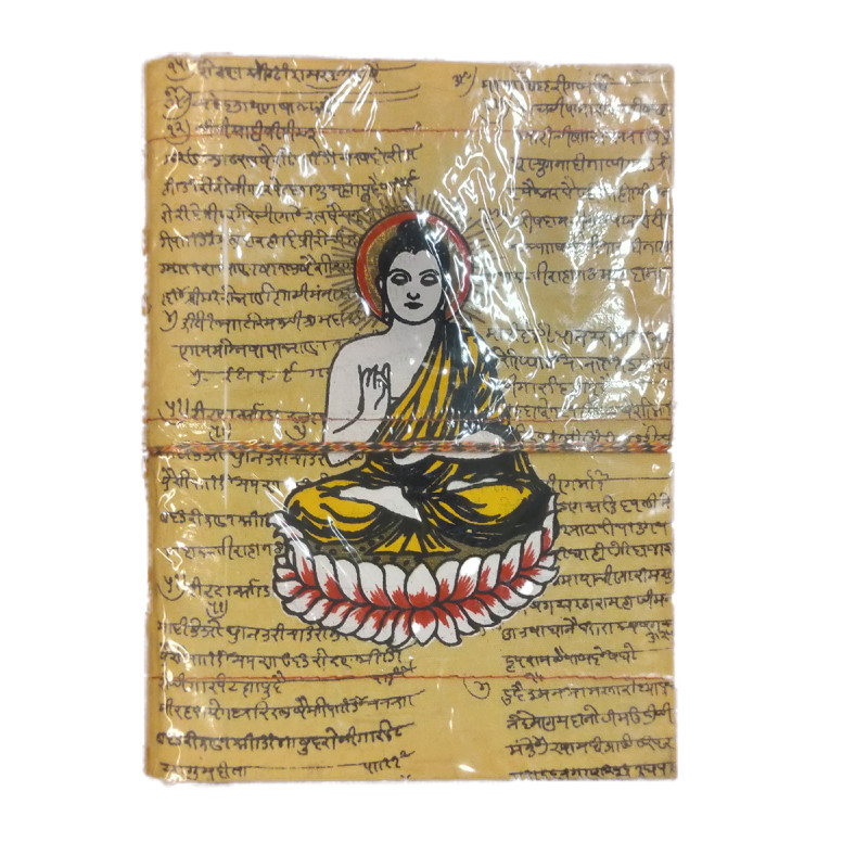 8X6 INCH NOTE BOOK WITH BUDHA PAINTING