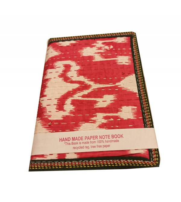Cloth Kantha Work Note Book Size 8x6 Inch