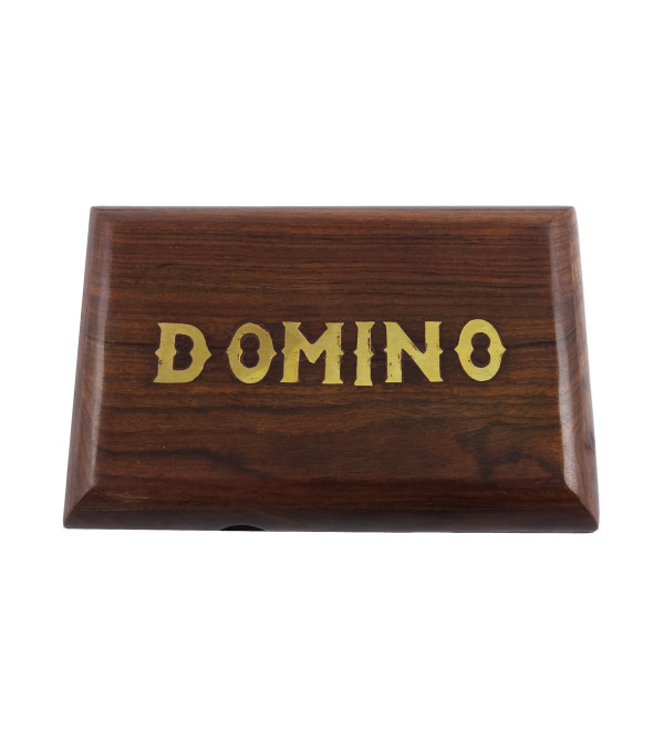 HANDICRAFT WOODEN TOYS DOMINO GAME 