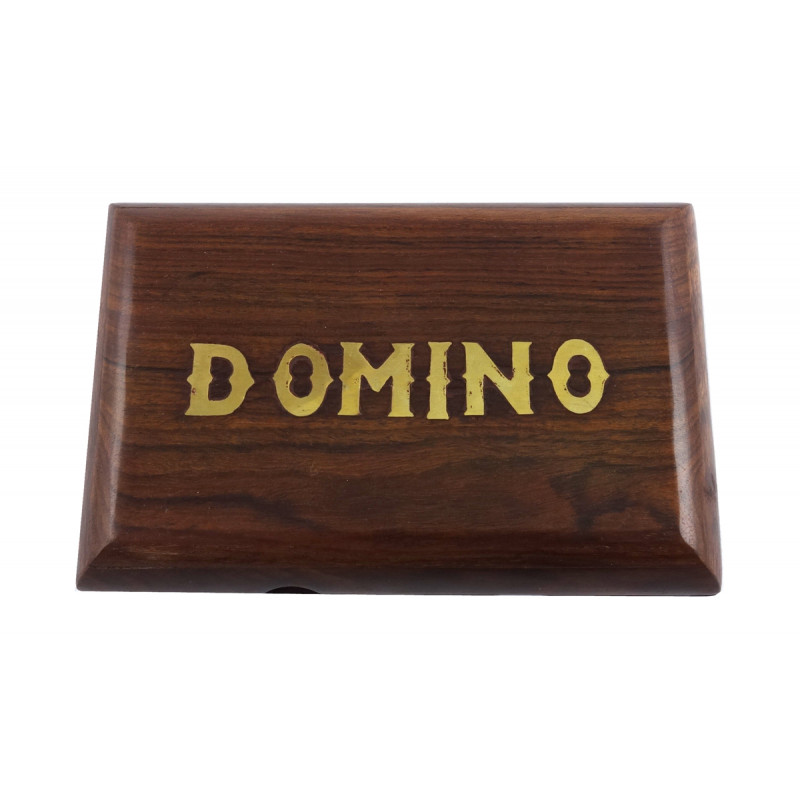 HANDICRAFT WOODEN TOYS DOMINO GAME 