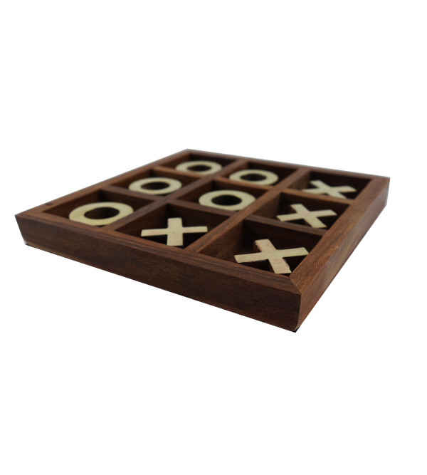 HANDICRAFT WOODEN TOYS CROSS AND NOT 5x5 INCH 