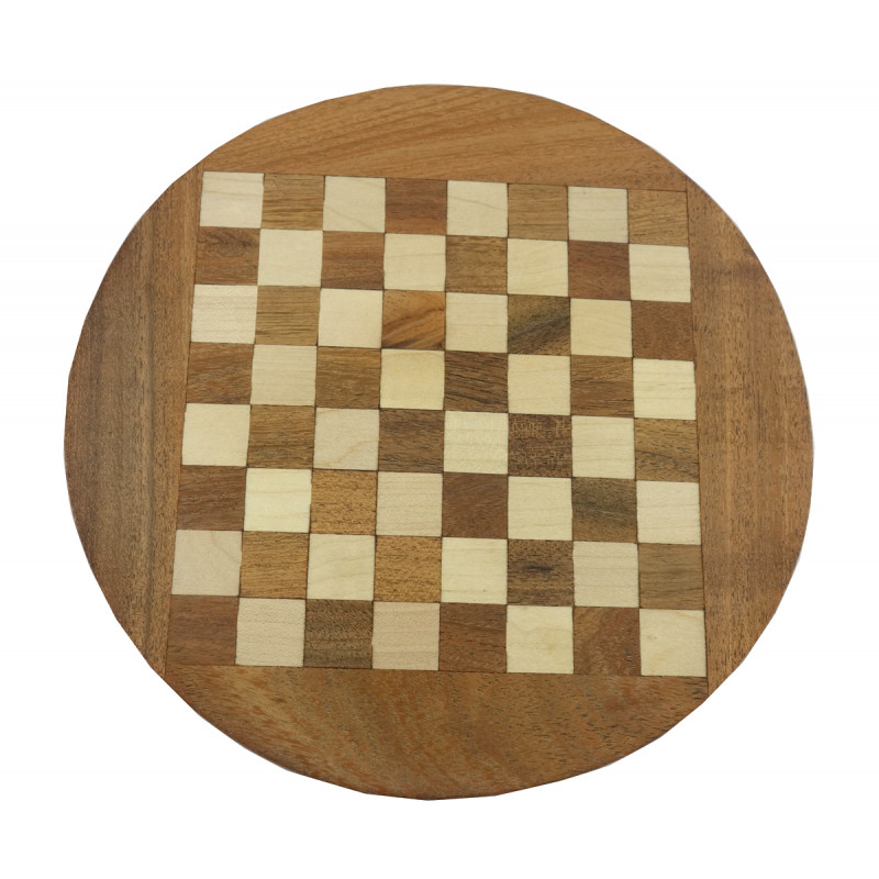 HANDICRAFT WOODEN TOYS MAGNET CHESS 7 INCH 