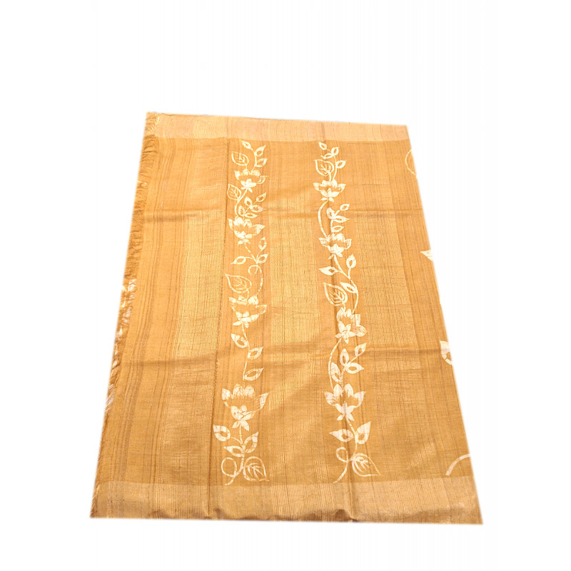 TUSSAR BATIK PTD ZARI BORDER SAREE