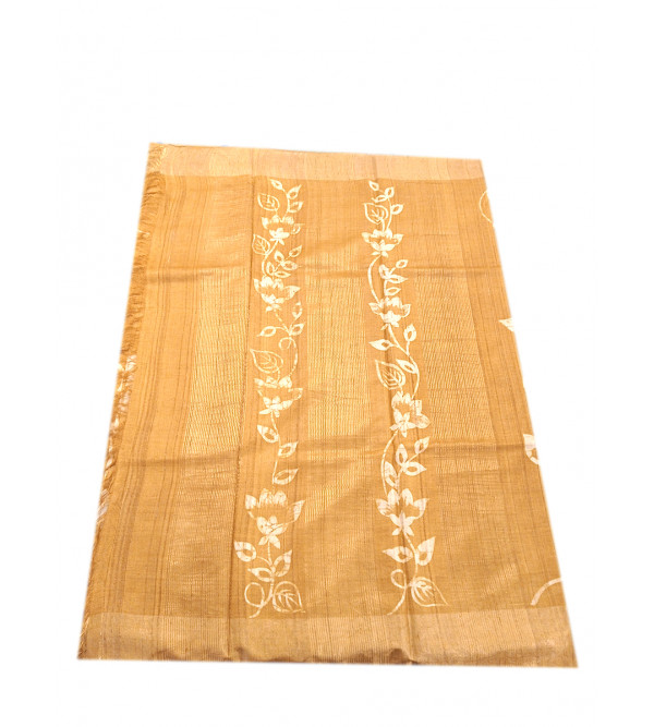 TUSSAR BATIK PTD ZARI BORDER SAREE