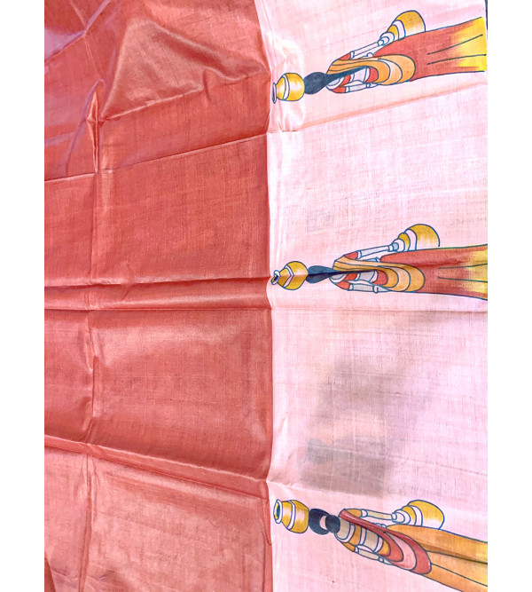 TUSSAR BATIK PTD ZARI BORDER SAREE