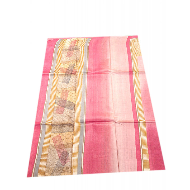 TUSSAR HAND BLOCK PTD SAREE