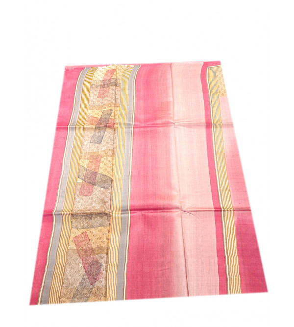 TUSSAR HAND BLOCK PTD SAREE