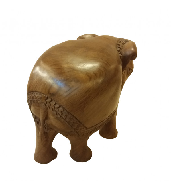 Walnut Wood Handcrafted Elephant