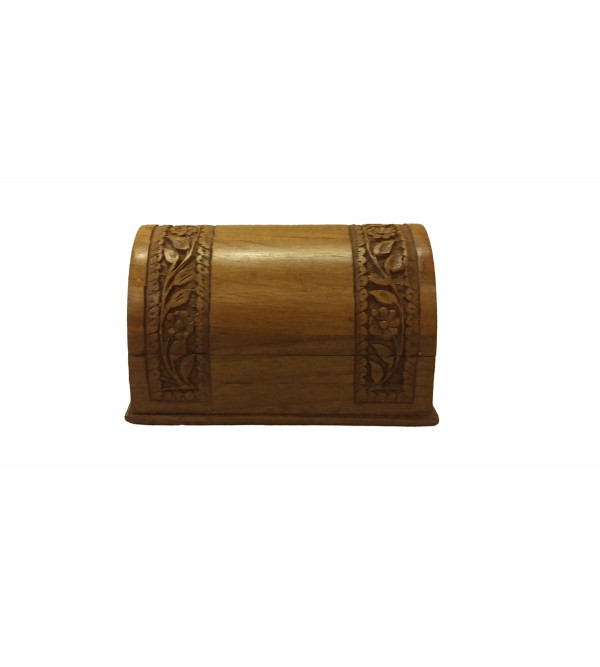 Walnut Wood Handcrafted Carved Bangle Box