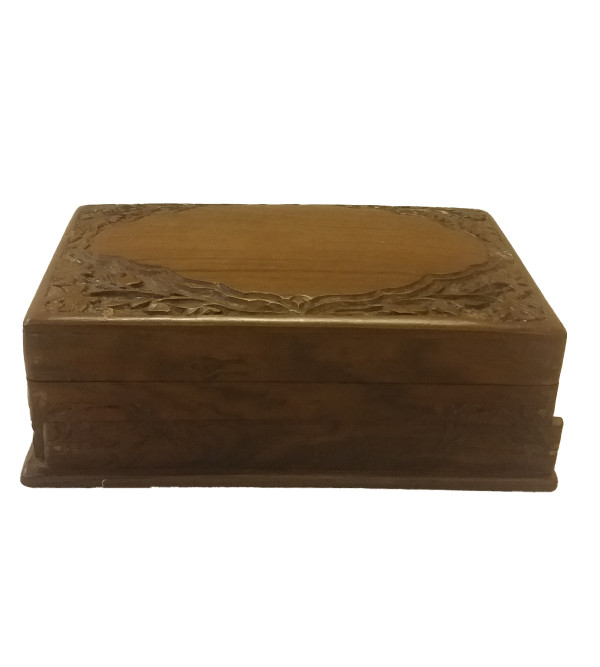 Walnut Wood Handcrafted Carved Box