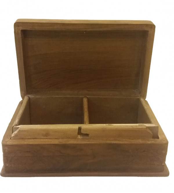 Walnut Wood Handcrafted Carved Box