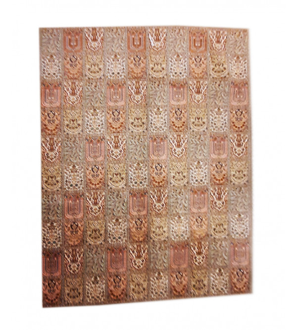 Kashmir Carpet Hand-knotted Silk x Cotton Size 8.25ftx11.25ft