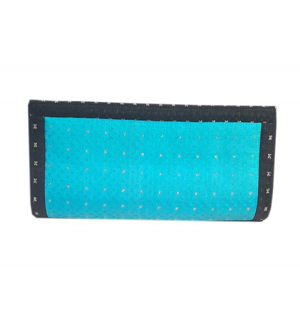 CCIC Silk Clutch Bags With Assorted Designs and Colors Size 10x5 Inch