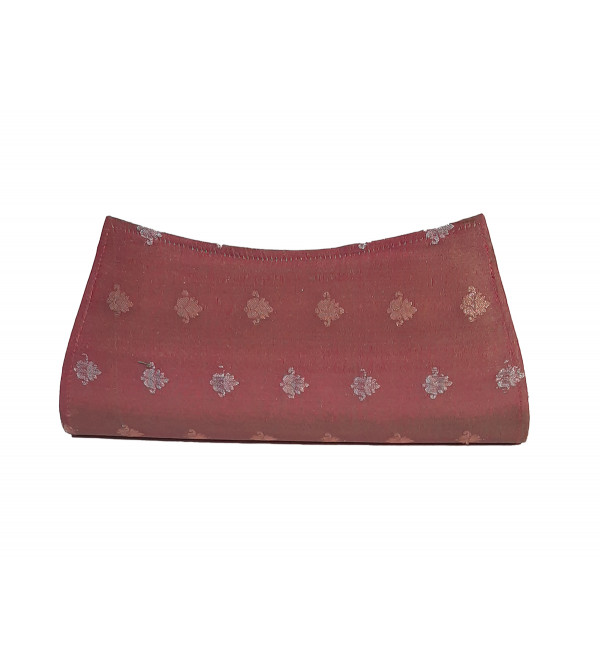 CCIC Silk Clutch Bags With Assorted Designs and Colors Size 10x5 Inch
