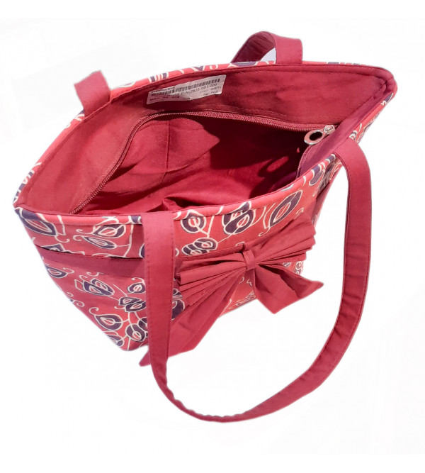 CCIC Cotton Printed Shoulder Bag Size 13x10 Inch