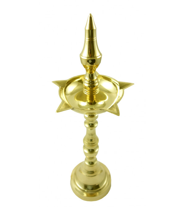 Handicraft Oil Lamps Brass Plain 9 Inch