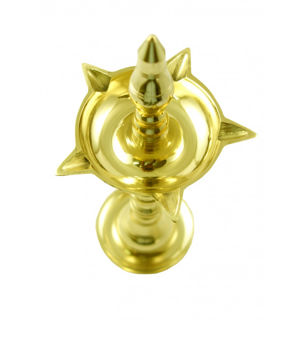 Handicraft Oil Lamps Brass Plain 19 Inch 