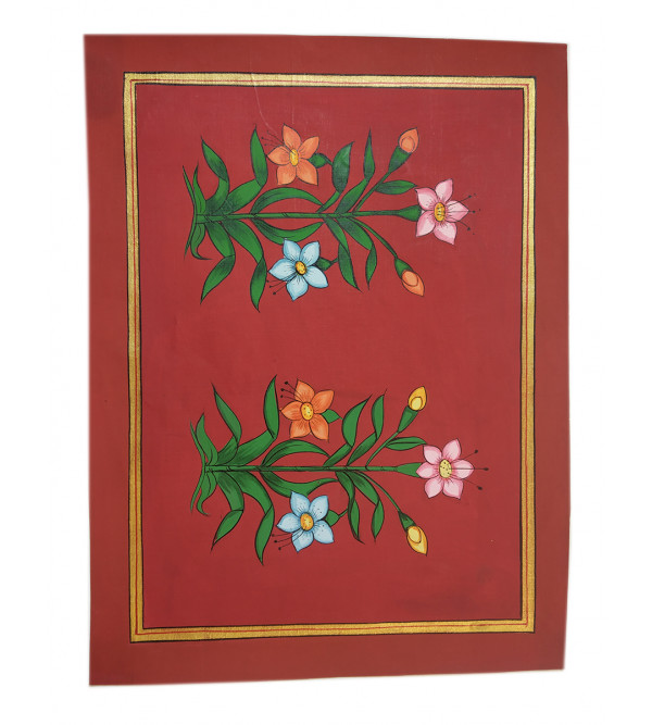 Traditional Flower Handmade Painting