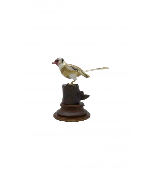 COPPER ENAMELED BIRD