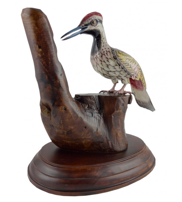 COPPER ENAMELED BIRD FLAMEBACK