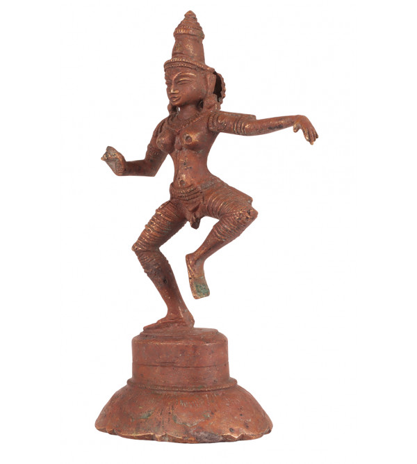 Bronze  Parvathi Dancing 6 Inch