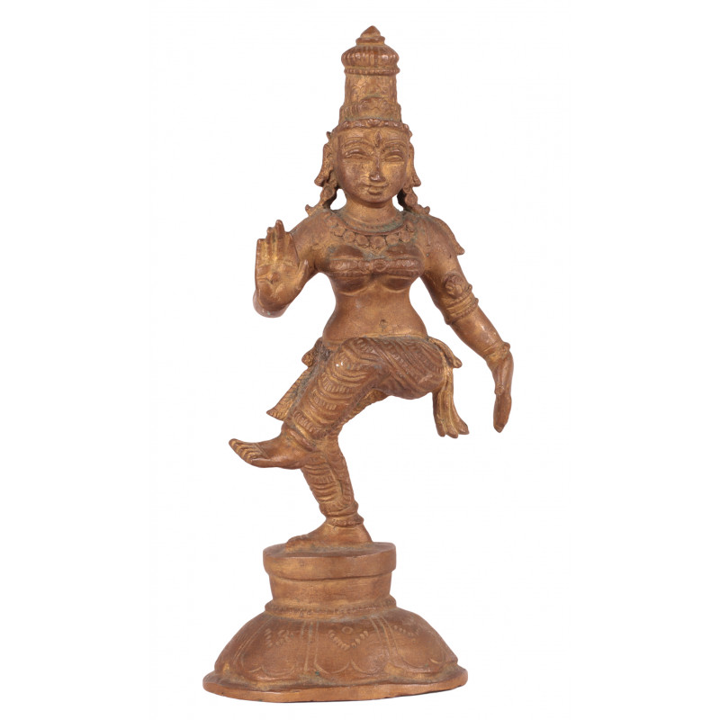 Bronze Dancing Parvati 6 Inch