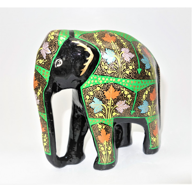 Papier Mache Elephant Handcrafted