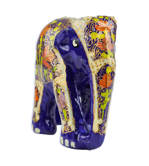 Cottage Kashmir Papaer Mache Elephant Assorted Design & Colour