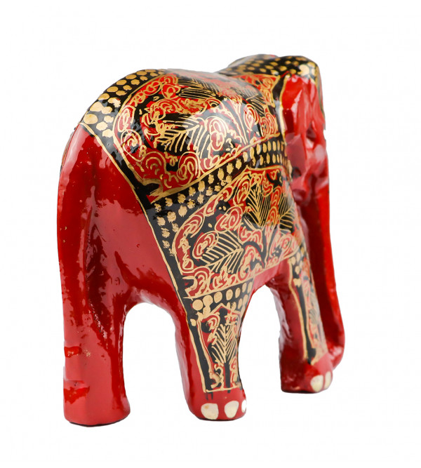 Cottage Kashmir Paper Mache Elephant Assorted Design & Colour