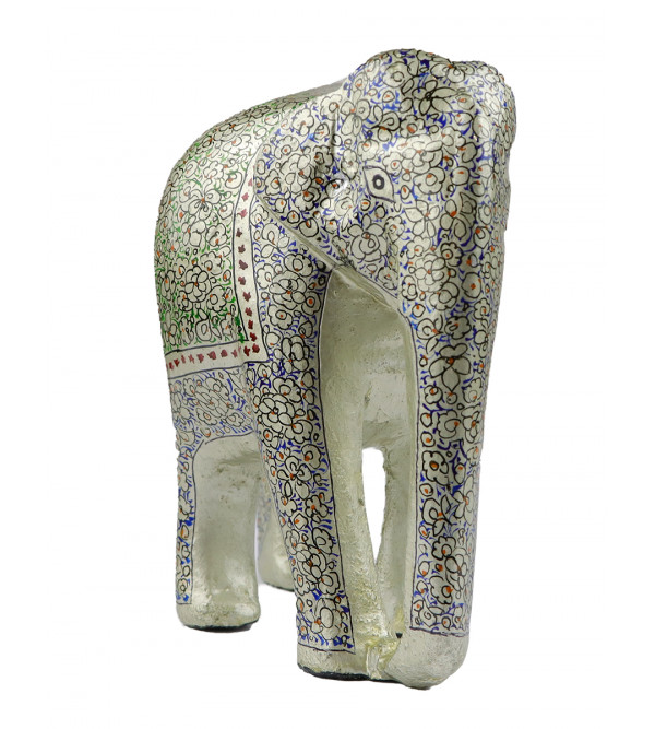 Cottage Kashmir Papier Mache Elephant 5 Inch Assorted Desgin & Colour