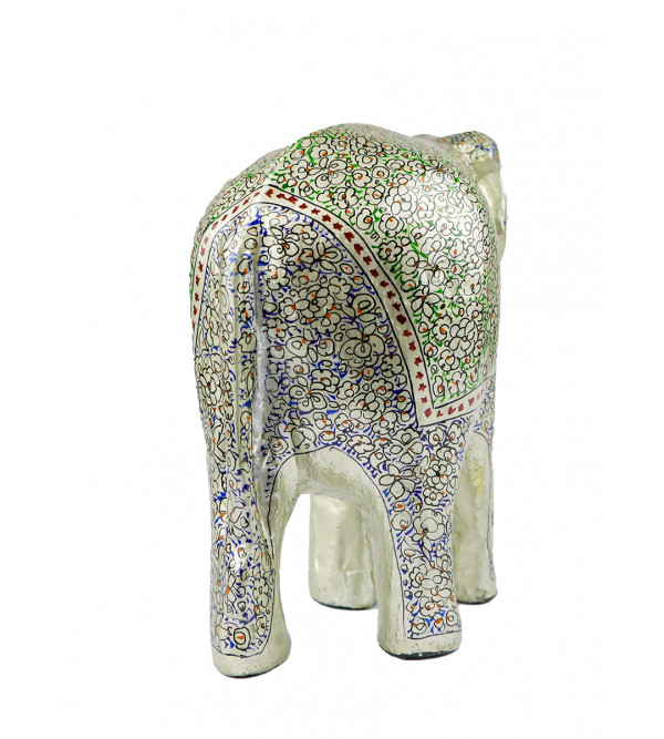 Cottage Kashmir Papier Mache Elephant 5 Inch Assorted Desgin & Colour