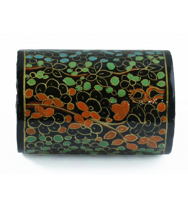 Paper Mache Pen Holder – Round, 4 Inch (Assorted Colours & Design)