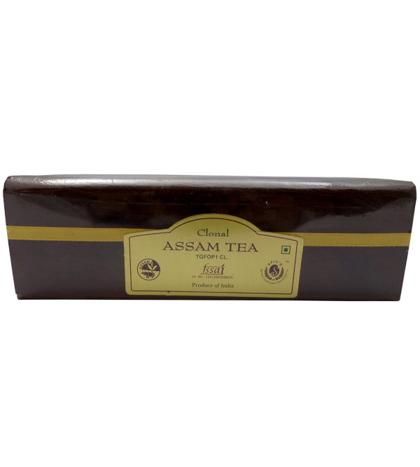 CARVED BOX CLONAL ASSAM TEA 200 GM