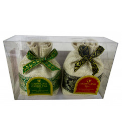 Darjeeling Tea Jute Bag 2 In 1 