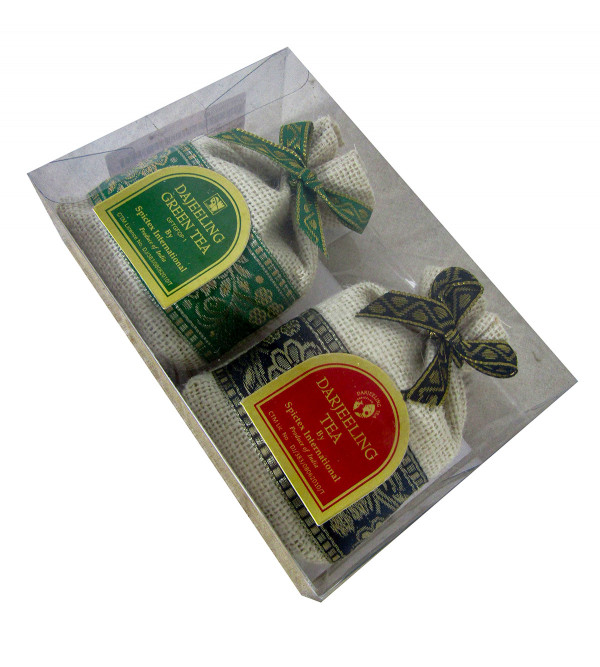 Darjeeling Tea Jute Bag 2 In 1 