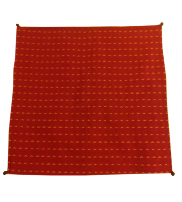 Cotton Kalamkari Hand Block Printed Cushion Cover Size 16x16 Inch