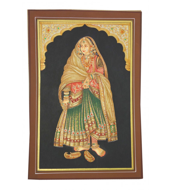 Traditional Rani Handmade Painting