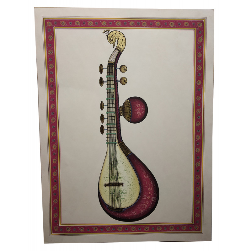 Musical Instrument Handmade Painting