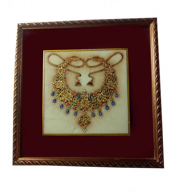 Marble jewellery painting