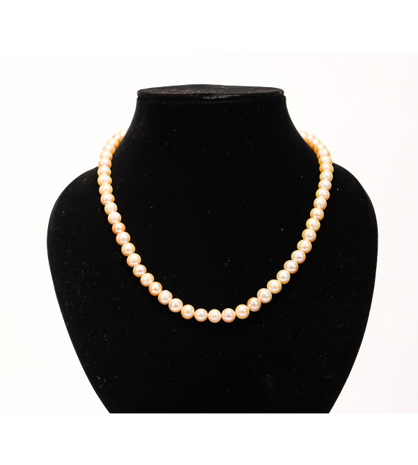 Pink Pearl Necklace