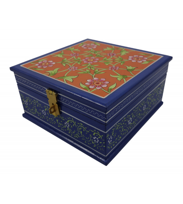 Painted BOX JAIPUR STYLE PLY 6x6x3 inch