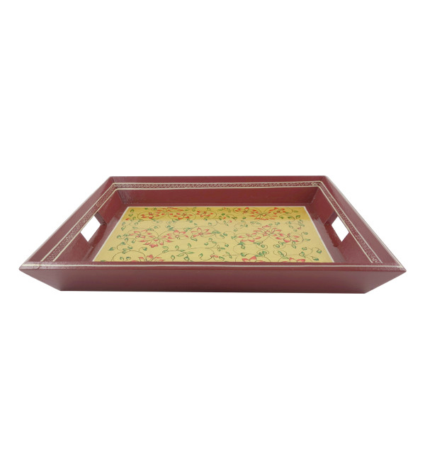 Jaipur Style Hand Painted Ply Tray 