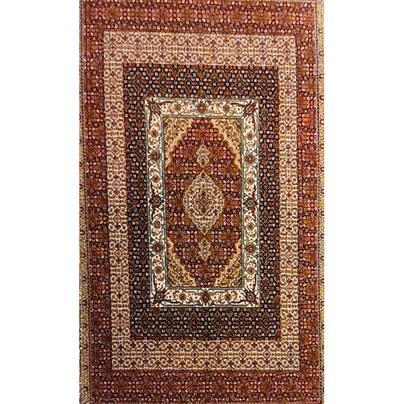 Bhadohi  Woolen Hand Knotted carpet Size 6.9 ft. x4.6 ft.