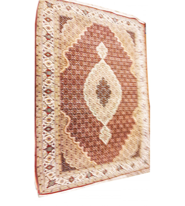 Bhadohi  Woolen Hand Knotted carpet Size 9.11 ft. x6.8 ft.