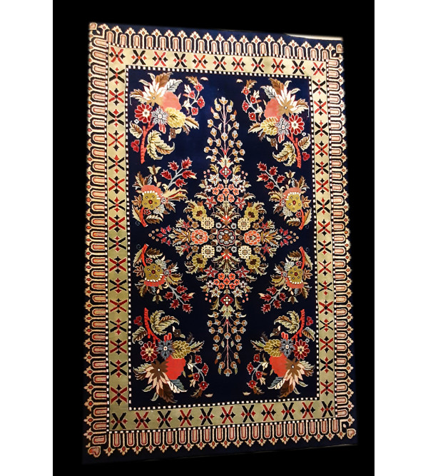Bhadohi  Woolen Hand Knotted carpet Size 6 ft. x3.11 ft.