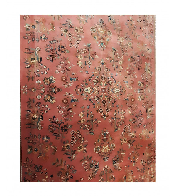 Bhadohi  Woolen Hand Knotted carpet Size 11.4 ft x8.5 ft
