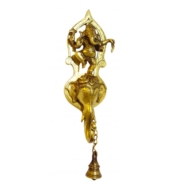 Brass Ganesh Elephant Head Bell  