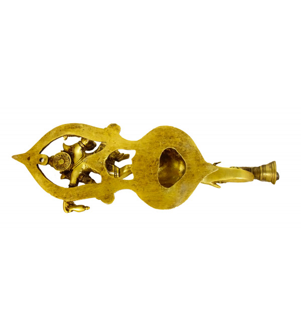 Brass Ganesh Elephant Head Bell  